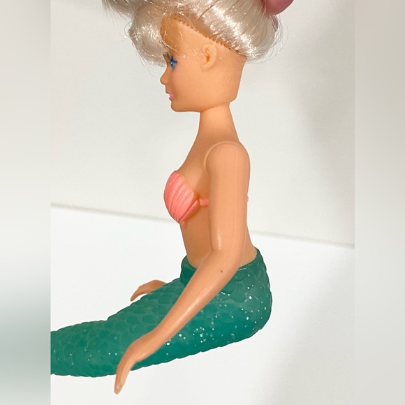 T&T Mermaid Doll Rubber 1990 90s 4” Vintage - Picture 11 of 12